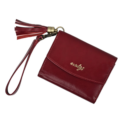 evalgo® Women's Wallet - Genuine Leather Premium Soft Quality, RFID Protected, Slim and Minimalist Design