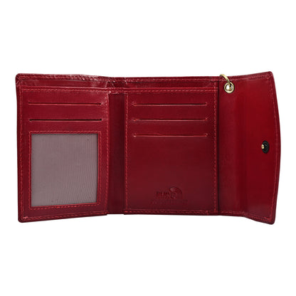 evalgo® Women's Wallet - Genuine Leather Premium Soft Quality, RFID Protected, Slim and Minimalist Design