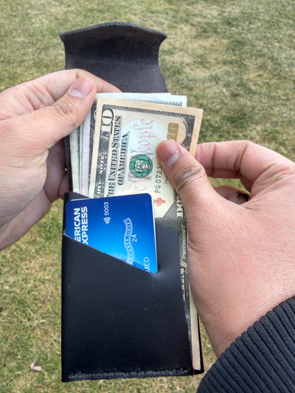 The evalgo® Fold — Slim Card & Cash Wallet