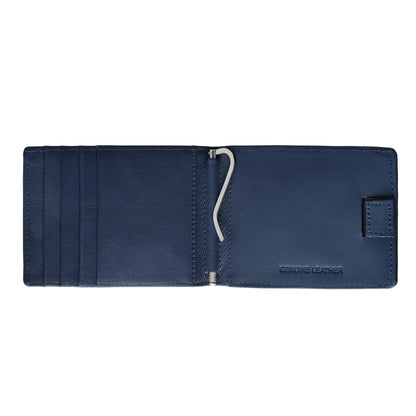 evalgo® Men’s Money Clip Wallet with Card Holders - Genuine Soft Leather, Slim and Minimalist Design - evalgo®