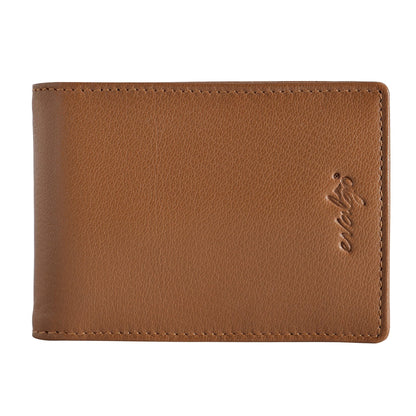 evalgo® Men’s Money Clip Wallet with Card Holders - Genuine Soft Leather, Slim and Minimalist Design - evalgo®