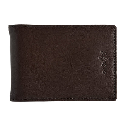 evalgo® Men’s Money Clip Wallet with Card Holders - Genuine Soft Leather, Slim and Minimalist Design - evalgo®