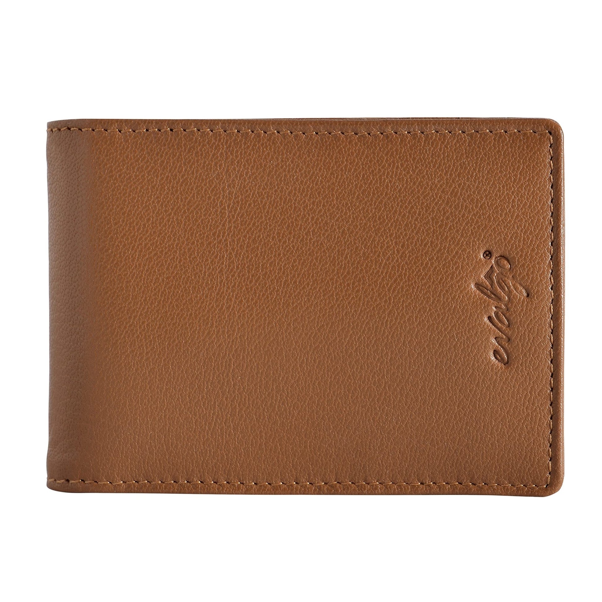 evalgo® Men’s Money Clip Wallet with Card Holders - Genuine Soft Leather, Slim and Minimalist Design - evalgo®