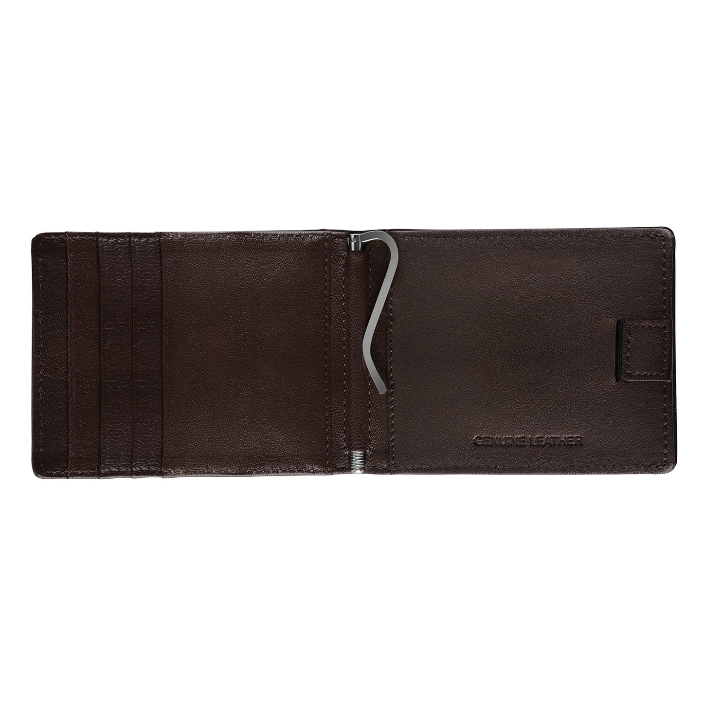 evalgo® Men’s Money Clip Wallet with Card Holders - Genuine Soft Leather, Slim and Minimalist Design - evalgo®