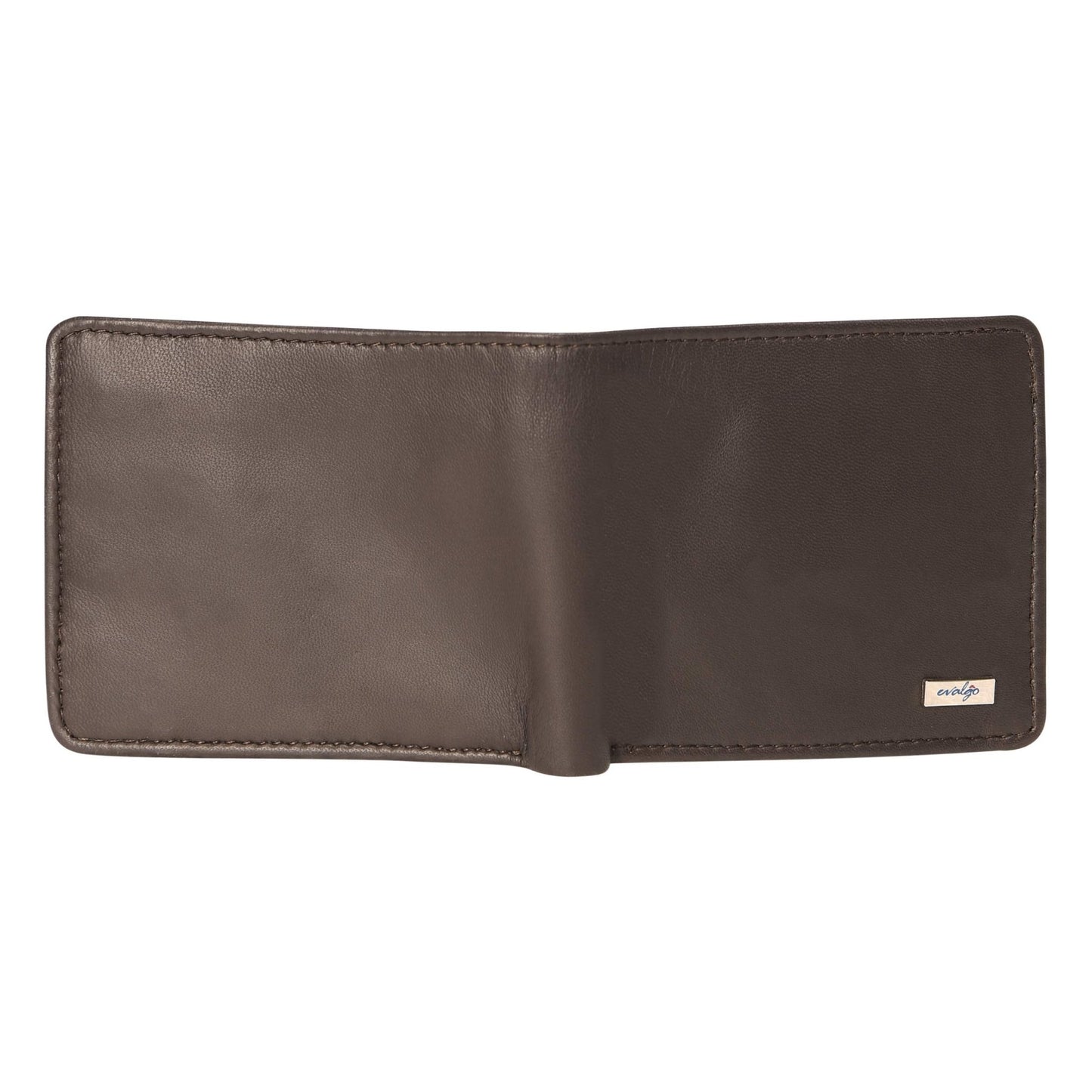 evalgo® Men's Wallet, Genuine Leather Premium Soft Quality with Card Holders and Coin Pocket - evalgo®