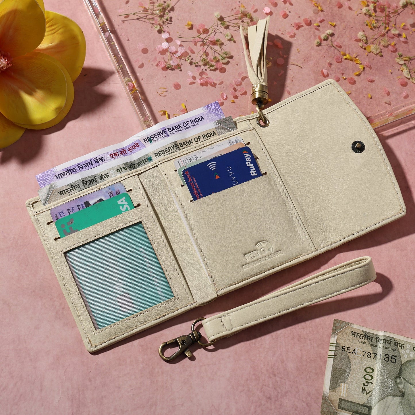 evalgo® Women's Wallet - Genuine Leather Premium Soft Quality, Slim and Minimalist Design - evalgo®