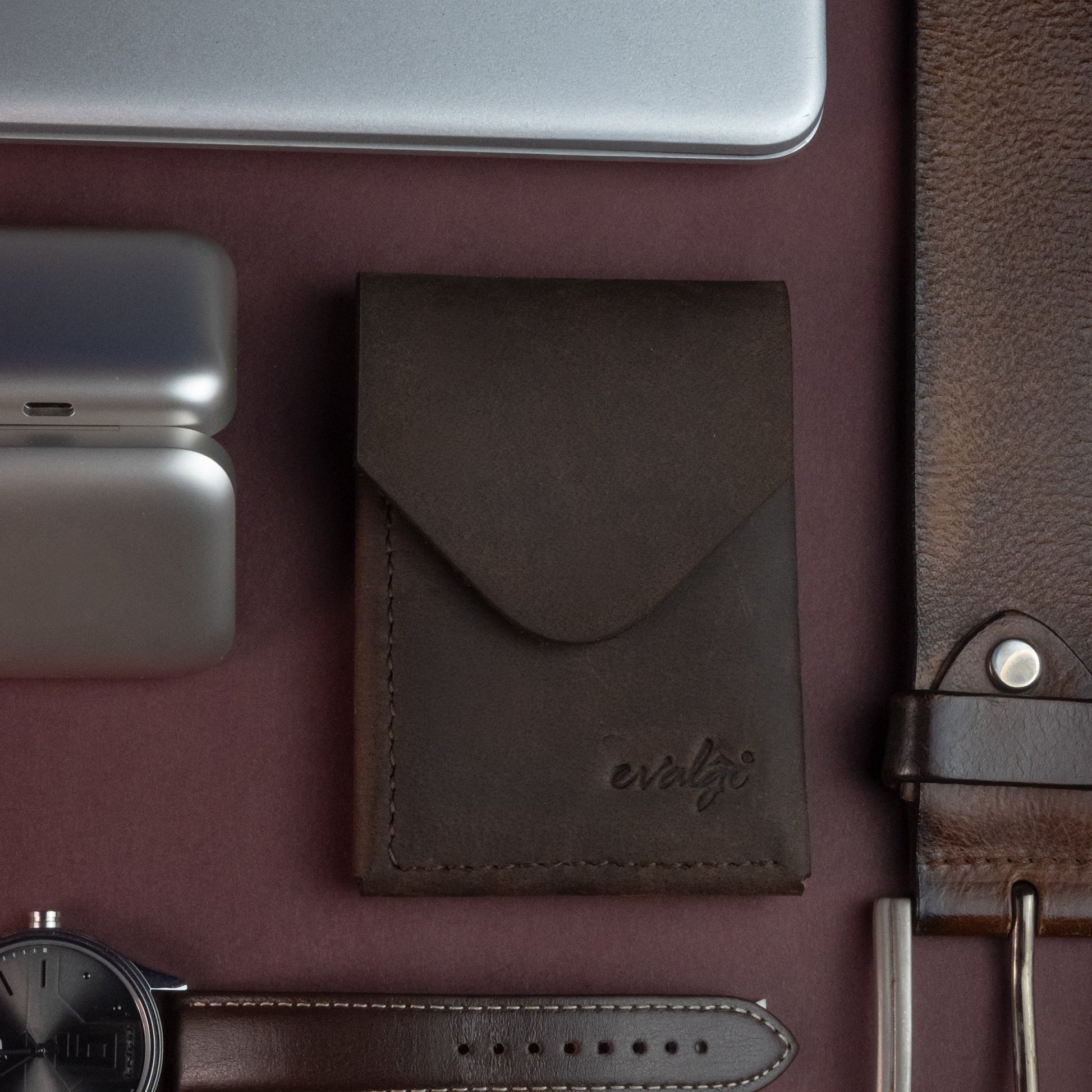 The evalgo® Fold — Slim Card & Cash Wallet - evalgo®