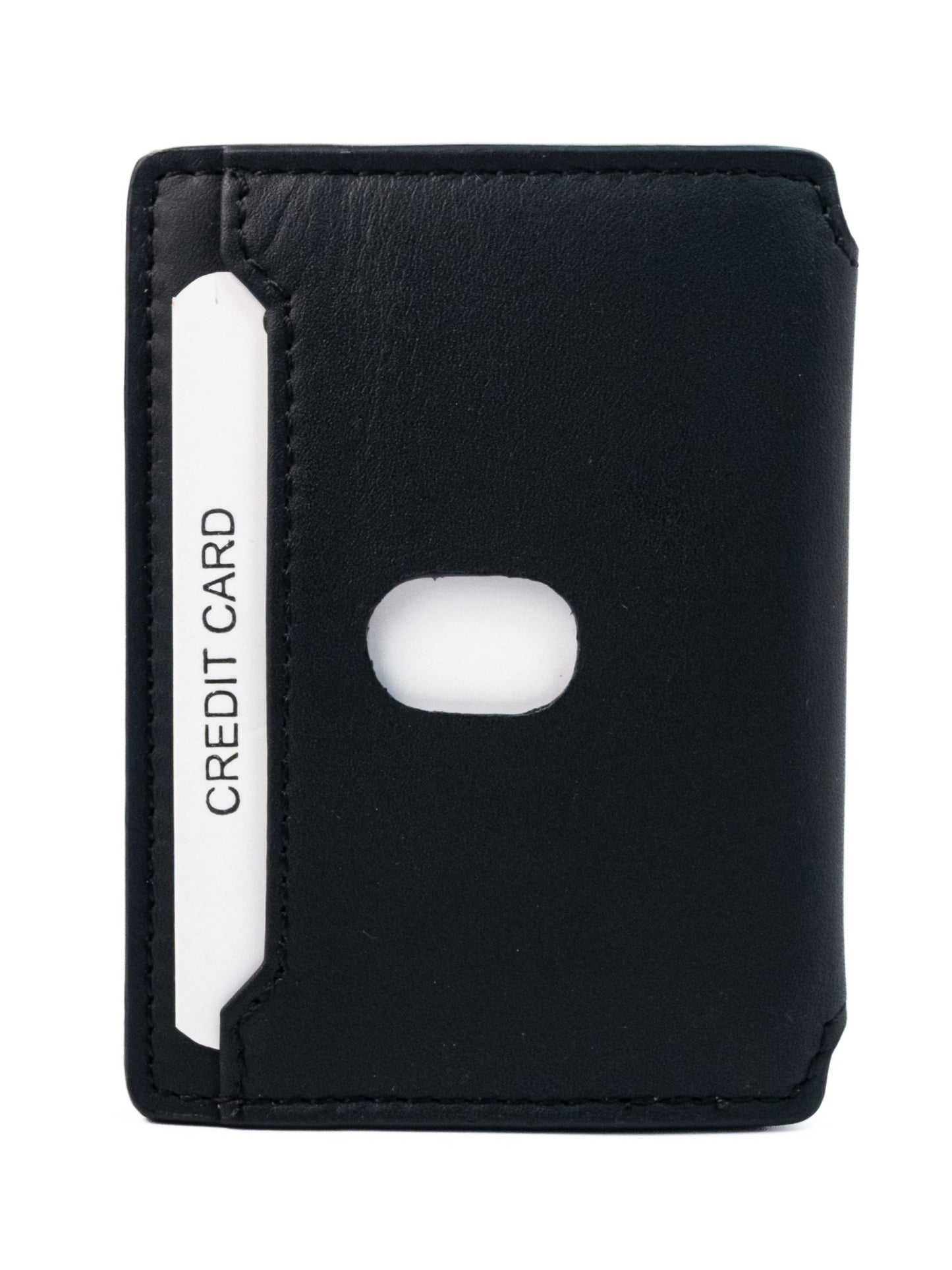 The evalgo® Snap — Slim Magnetic Top-Grain Leather Wallet - evalgo®