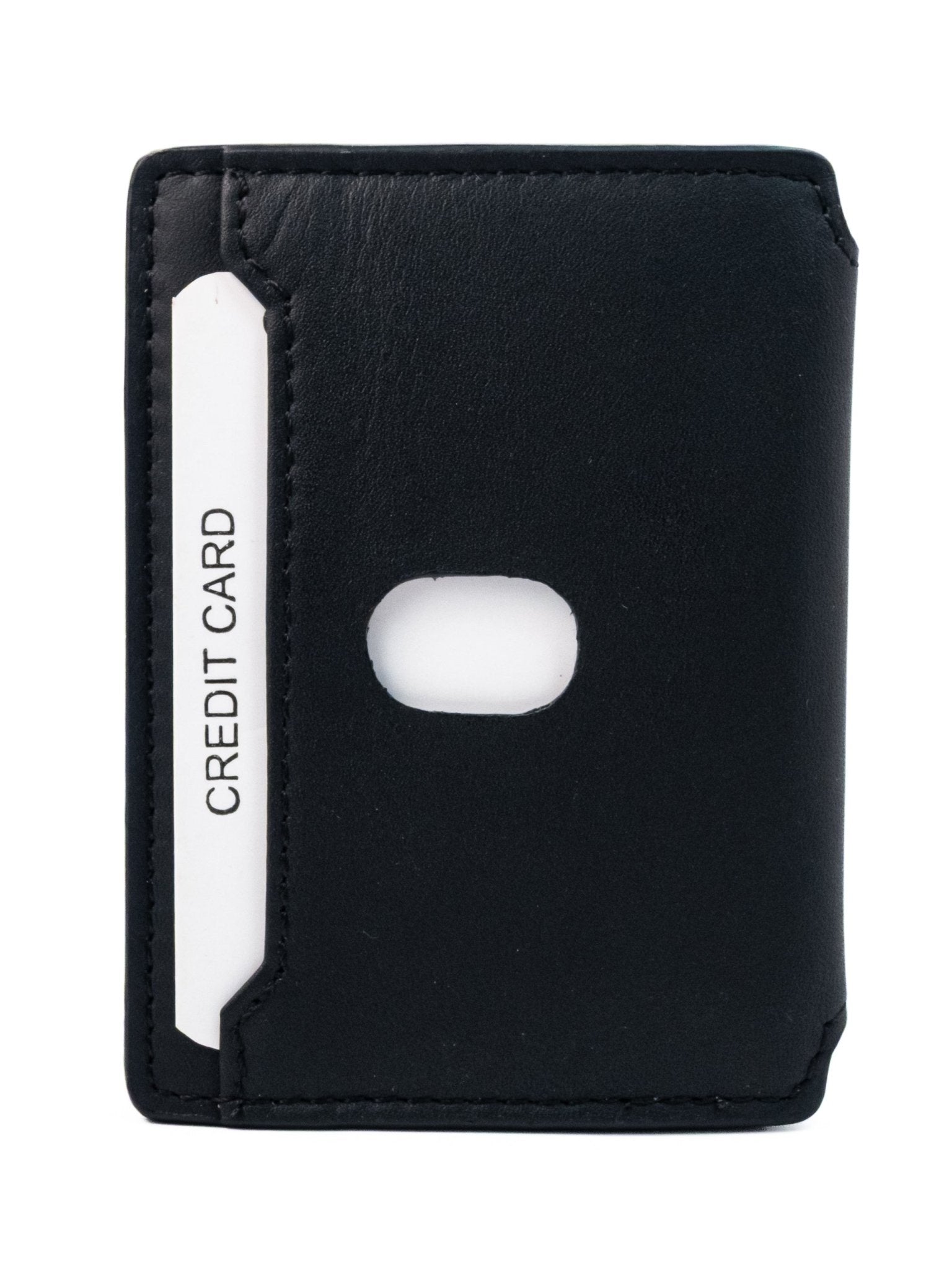 The evalgo® Snap — Slim Magnetic Top-Grain Leather Wallet - evalgo®