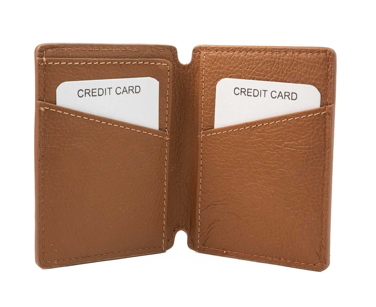 The evalgo® Snap — Slim Magnetic Top-Grain Leather Wallet - evalgo®
