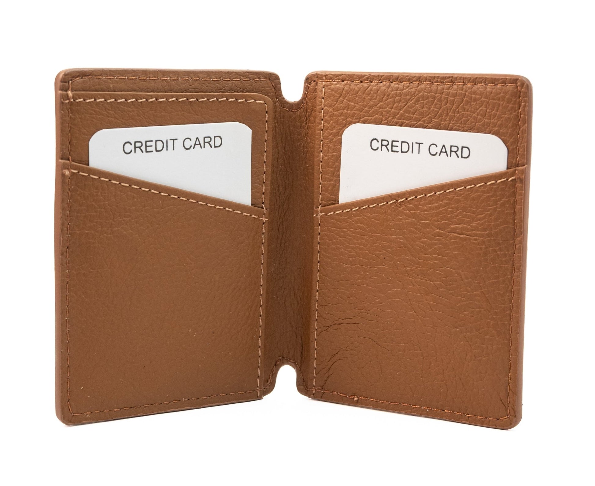 The evalgo® Snap — Slim Magnetic Top-Grain Leather Wallet - evalgo®
