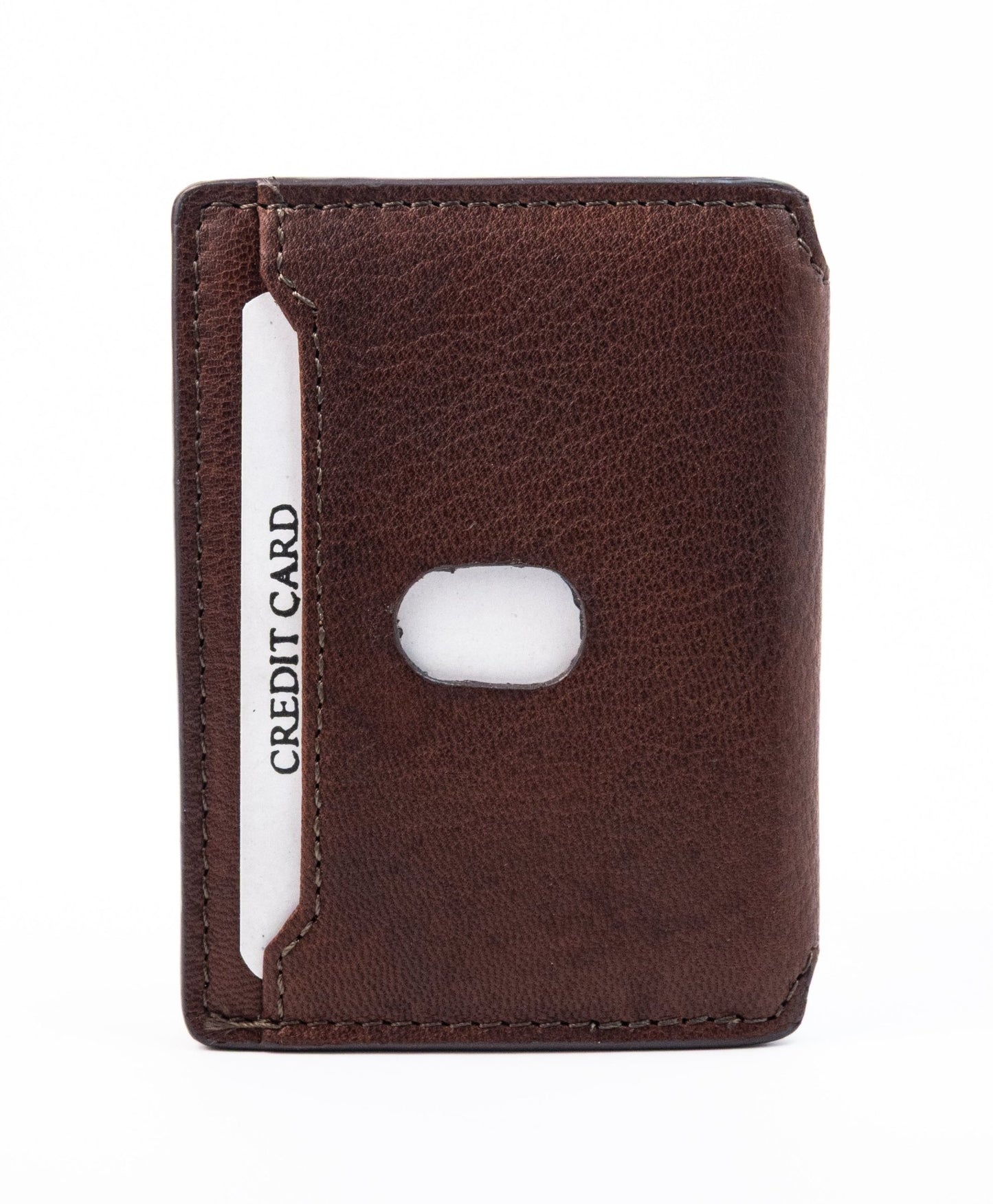 The evalgo® Snap — Slim Magnetic Top-Grain Leather Wallet - evalgo®