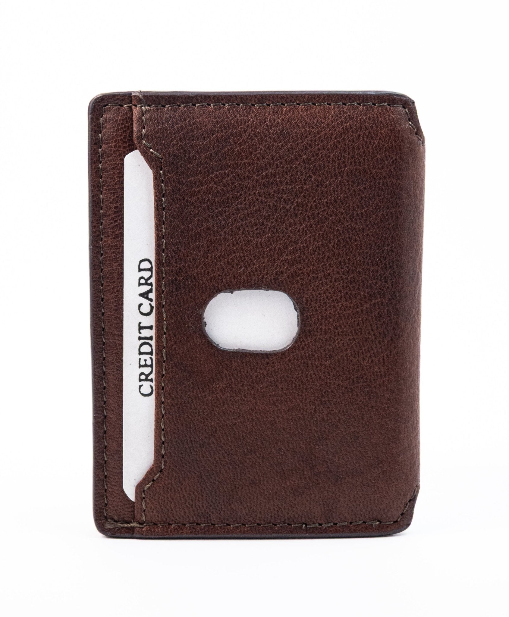 The evalgo® Snap — Slim Magnetic Top-Grain Leather Wallet - evalgo®