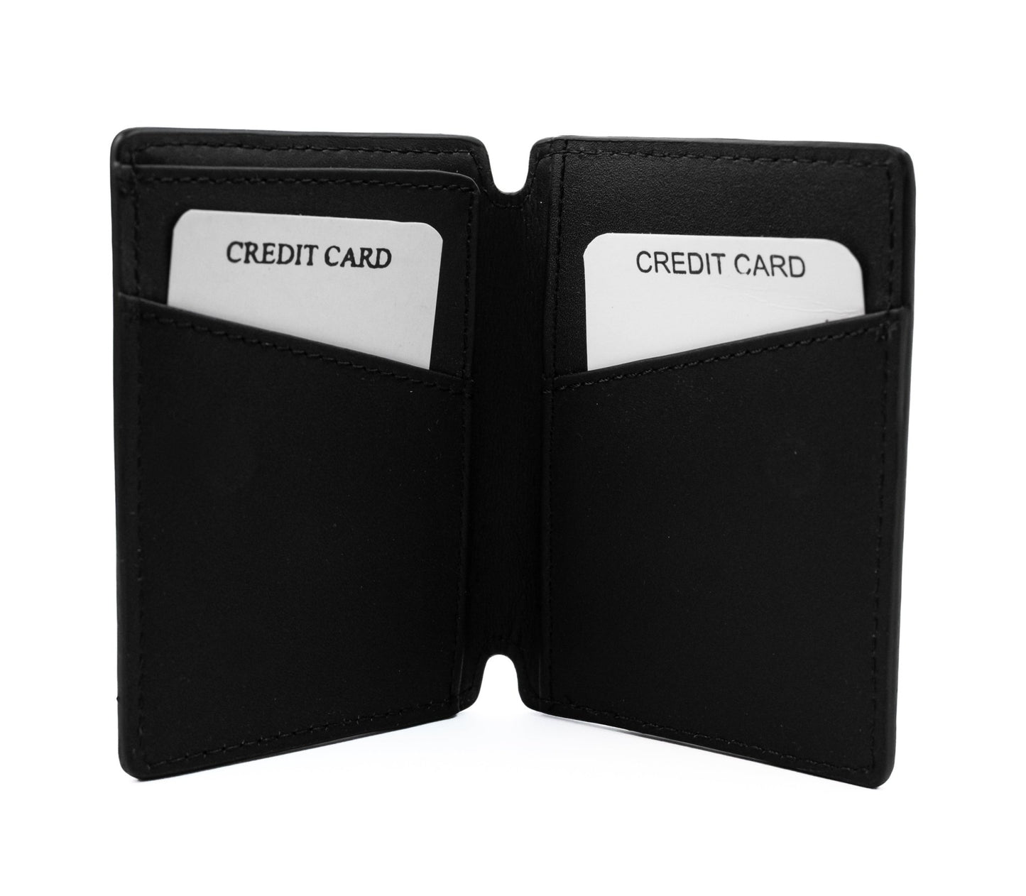 The evalgo® Snap — Slim Magnetic Top-Grain Leather Wallet - evalgo®