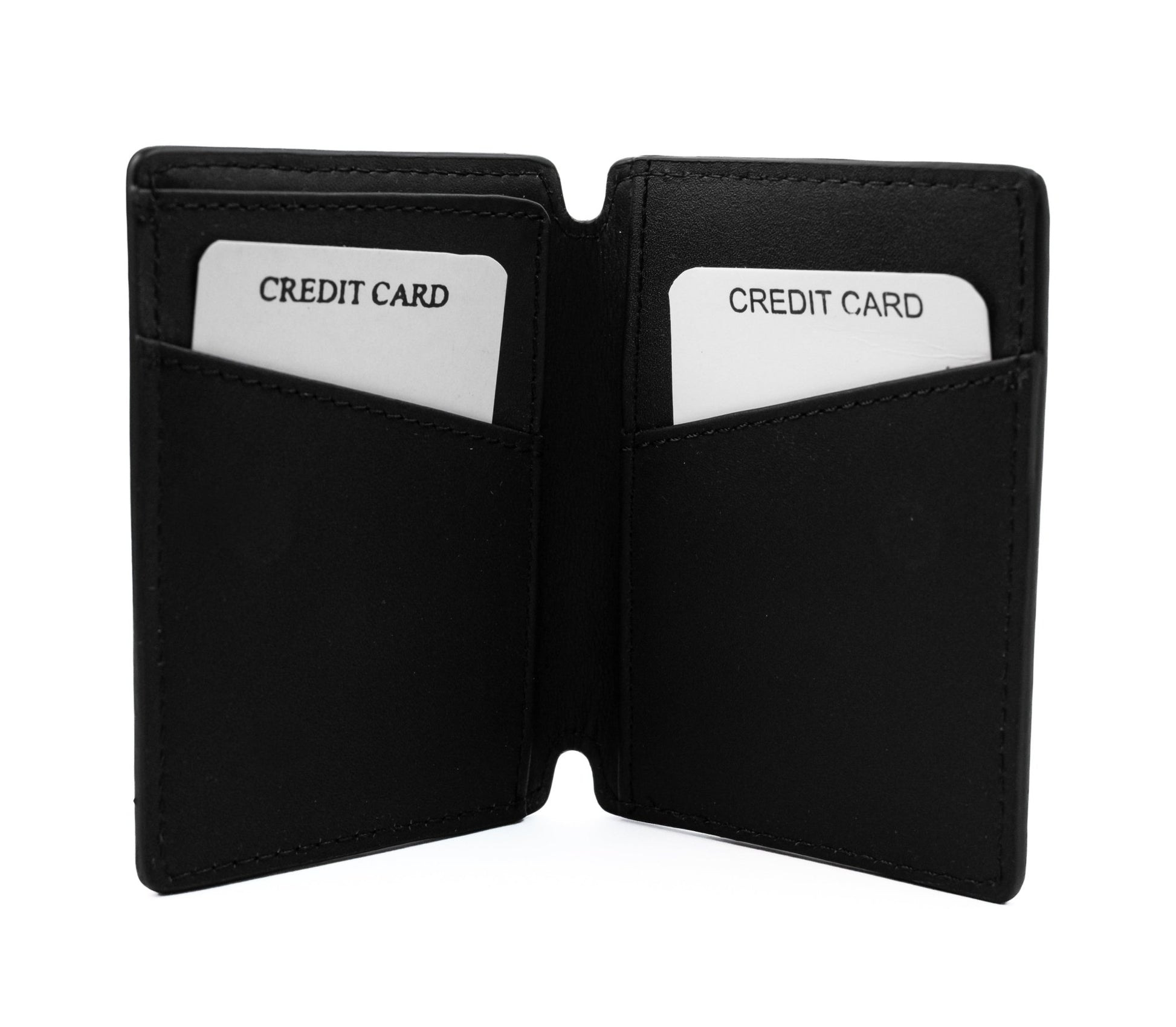 The evalgo® Snap — Slim Magnetic Top-Grain Leather Wallet - evalgo®