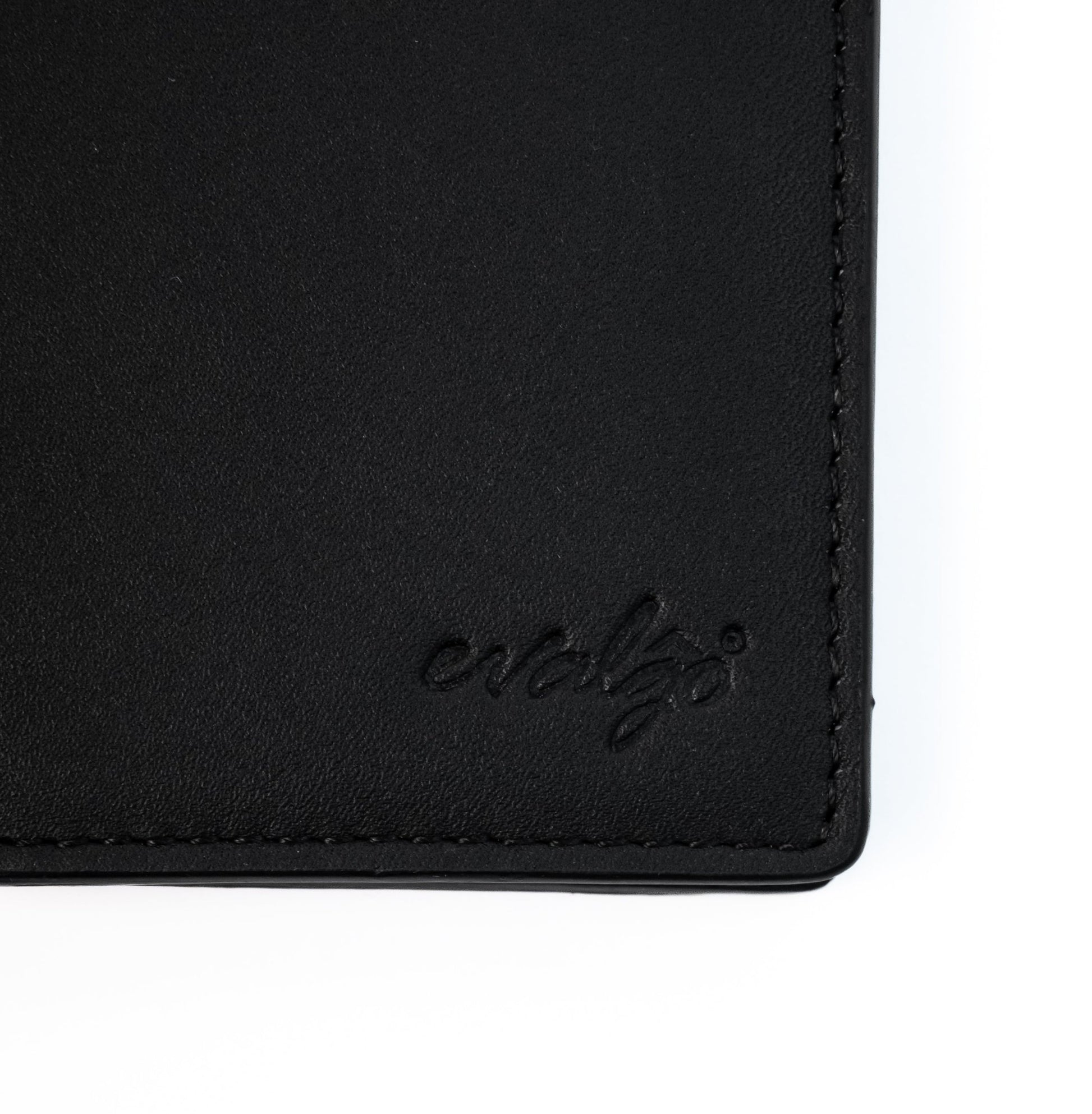 The evalgo® Snap — Slim Magnetic Top-Grain Leather Wallet - evalgo®