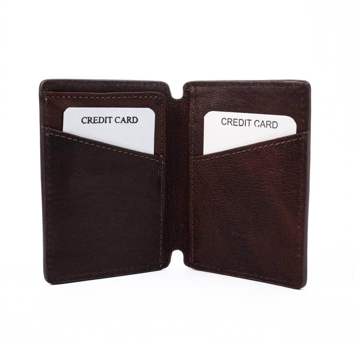 The evalgo® Snap — Slim Magnetic Top-Grain Leather Wallet - evalgo®