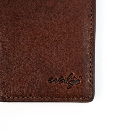 The evalgo® Snap — Slim Magnetic Top-Grain Leather Wallet - evalgo®