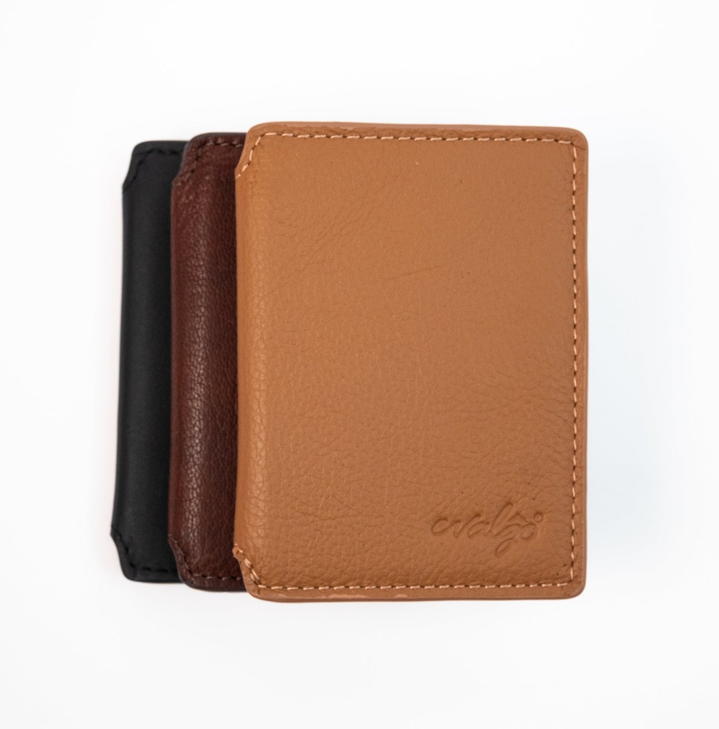 The evalgo® Snap — Slim Magnetic Top-Grain Leather Wallet - evalgo®
