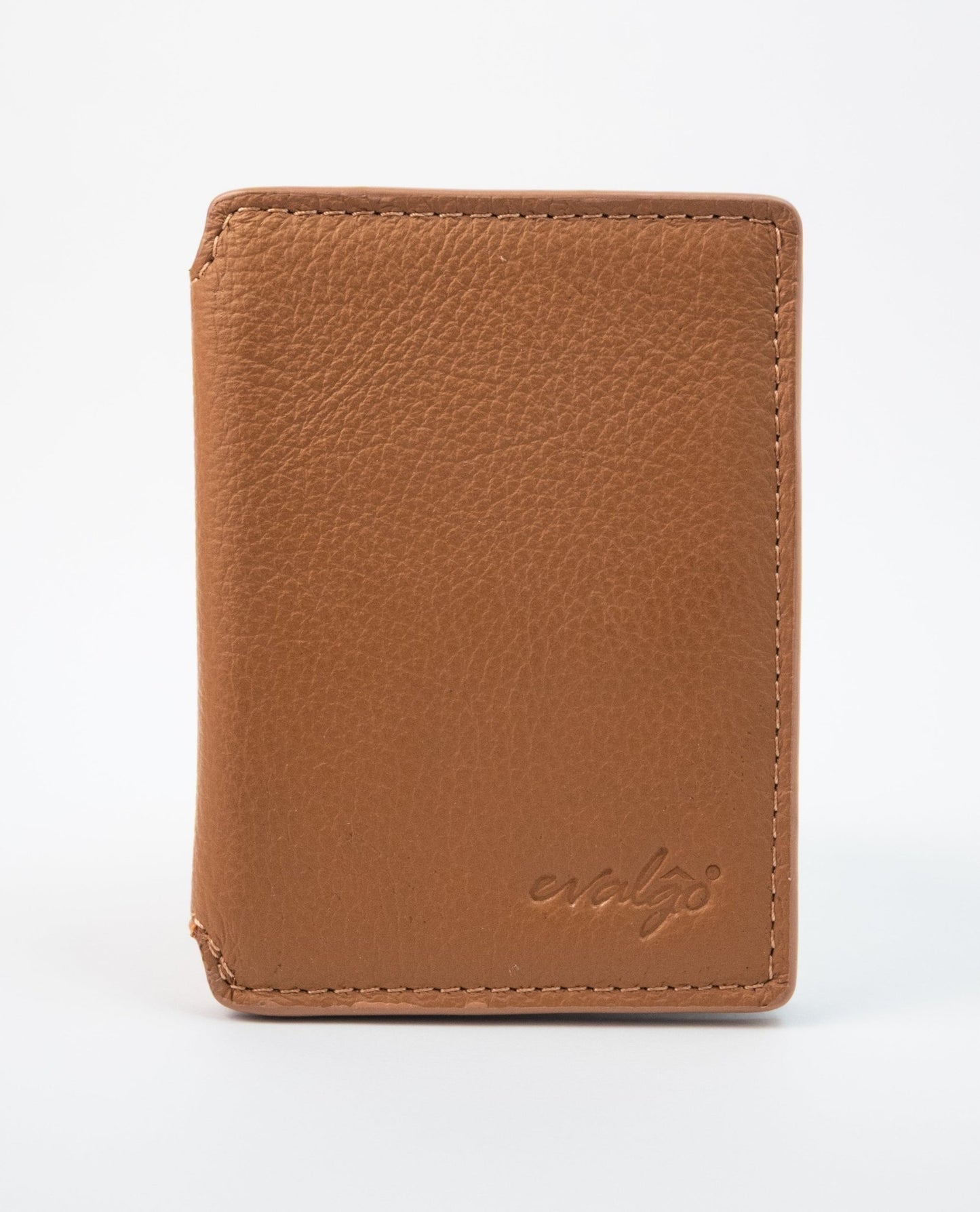 The evalgo® Snap — Slim Magnetic Top-Grain Leather Wallet - evalgo®